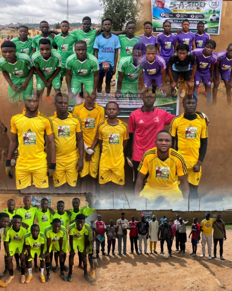 Oyekunle’s Grassroot Football Competition Kicks-off in Ibadan North