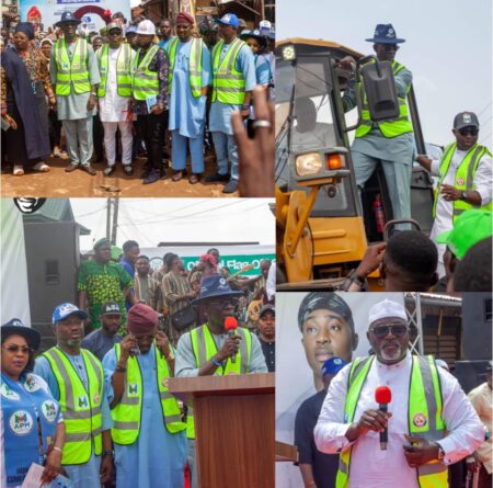 LG Autonomy: Olufade Flags-off Construction of 4.5km Ring Road Project in Ibadan North