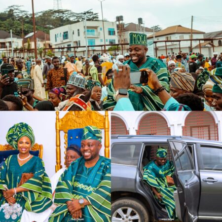 Oloro Royal Compound agog as Olubadan Installs Oluwatunmise Adeagbo Mogaji
